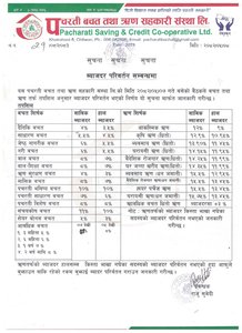INTEREST RATE CHANGE